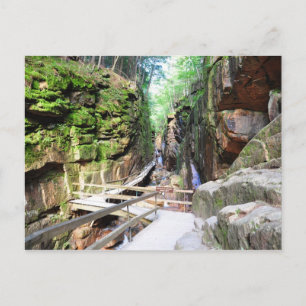 Flume Gorge New Hampshire Postcard Postkarte