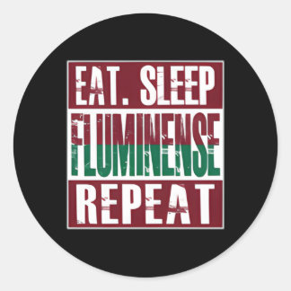 Fluminense Soccer Camisa Fluminense Camiseta Flumi Runder Aufkleber