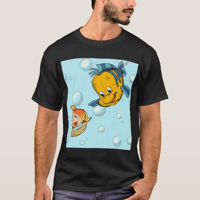 Flunder und Cleo T-Shirt (Vorderseite)