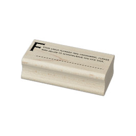 Flunkerte Comment Teachers Custom Kautschuk Briefm Gummistempel