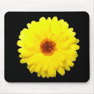 Fluorescent Marigold Mousepad