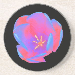 Fluorescent Tulip Untersetzer