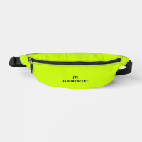 Fluorescent Yellow "I m Fluorescent" Festival