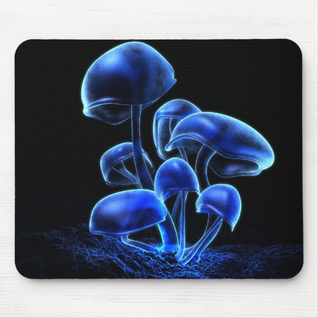 Fluoreszenz (2009) blaues Mousepad (Vorne)