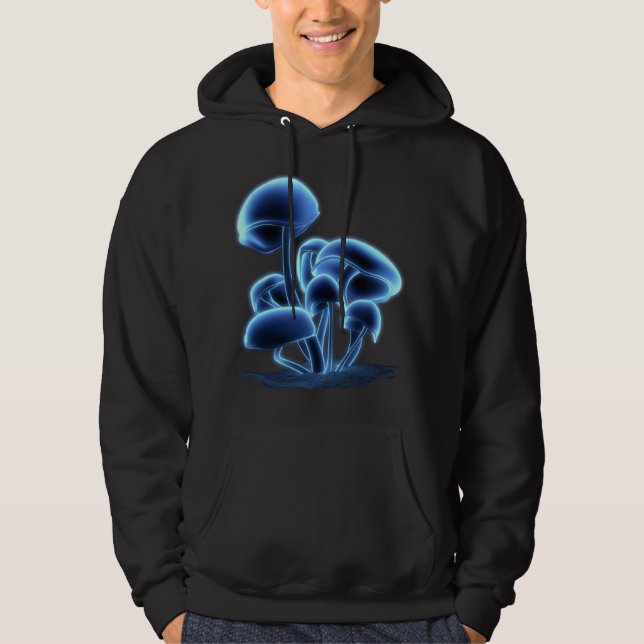 Fluoreszenz Hoodie (keine Worte) (Vorderseite)