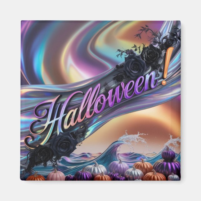 Fluoreszenz-Liebe in einem Kürschglühen Magnet (Vorne)