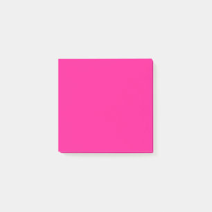 Fluoreszenz Pink Square Nachhinweise Post-it Klebezettel
