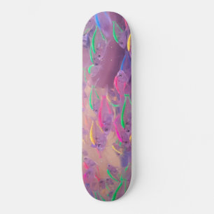 Fluoreszenz skateboard