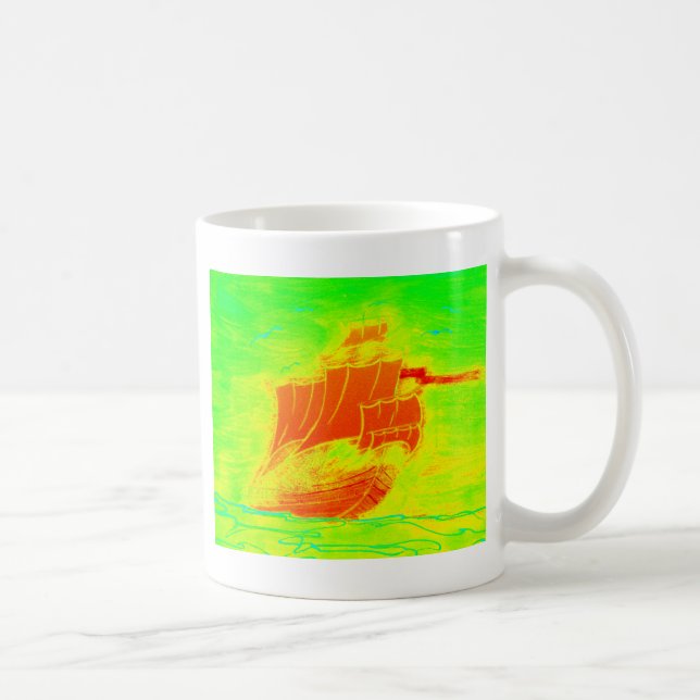 Fluoreszenzsegler Kaffeetasse (Rechts)