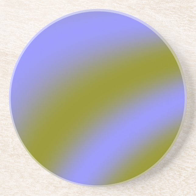 Fluoreszenzwolken-Untersetzer Sandstein Untersetzer (Vorne)