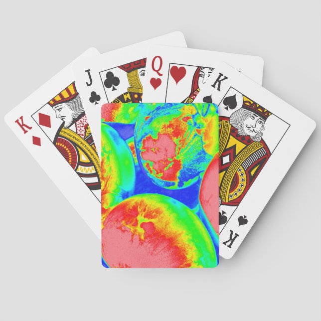fluoreszierende Eier 1 Spielkarten (Rückseite)