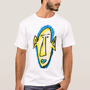 Fluoreszierender Typ T-Shirt