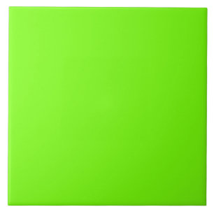 Fluoreszierendes Grün Fliese