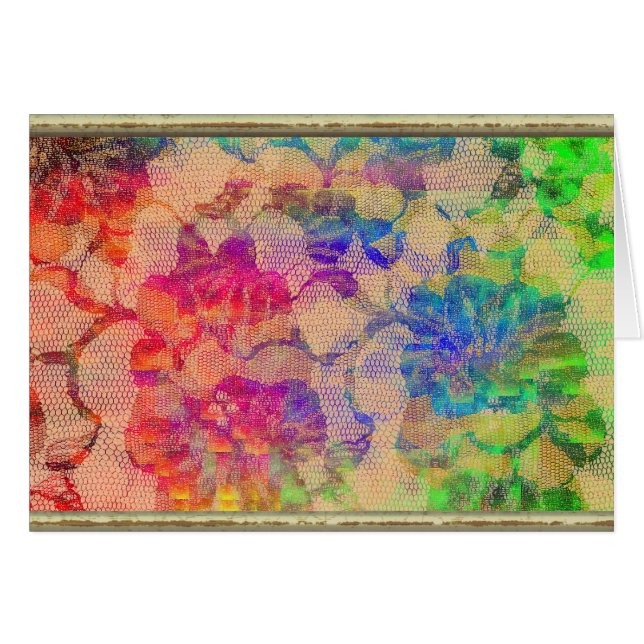 Fluoro-Spitzenrosen (Vorderseite (Horizontal))