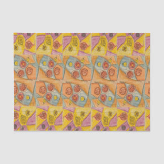 Flush colors seidenpapier