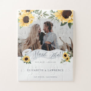 Flush the new Date Toilet Paper Roll Floral Foto Puzzle