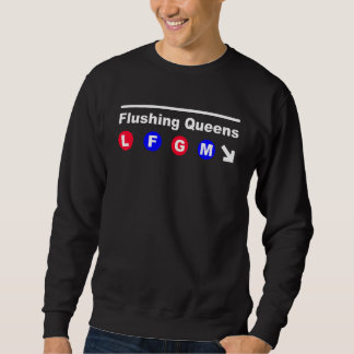Flushing Queens LFGM U-Bahn Sweatshirt
