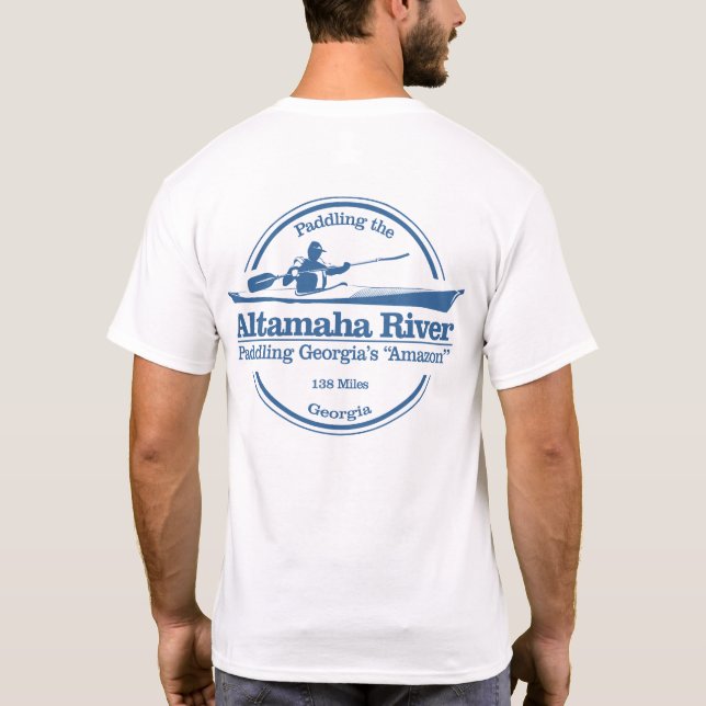 Fluss Altamaha (SK) T-Shirt (Rückseite)