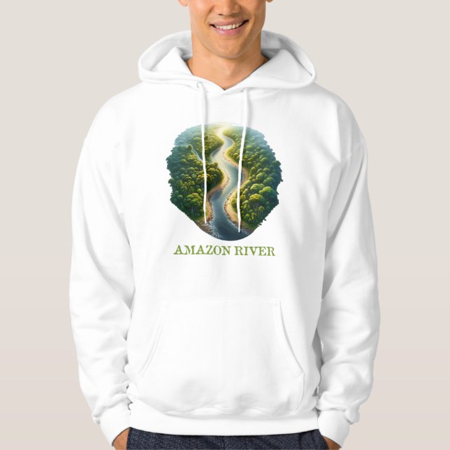 Fluss Amazon Hoodie (Vorderseite)
