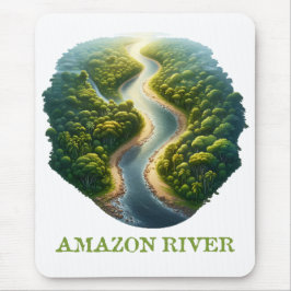 Fluss Amazon Mousepad