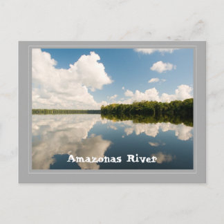 Fluss Amazon Postkarte
