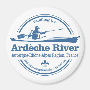 Fluss Ardeche (SK) Magnet