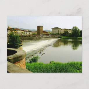 Fluss Arno Postkarte