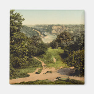 Fluss Avon von Clifton Abstiegen, Bristol, England Magnet