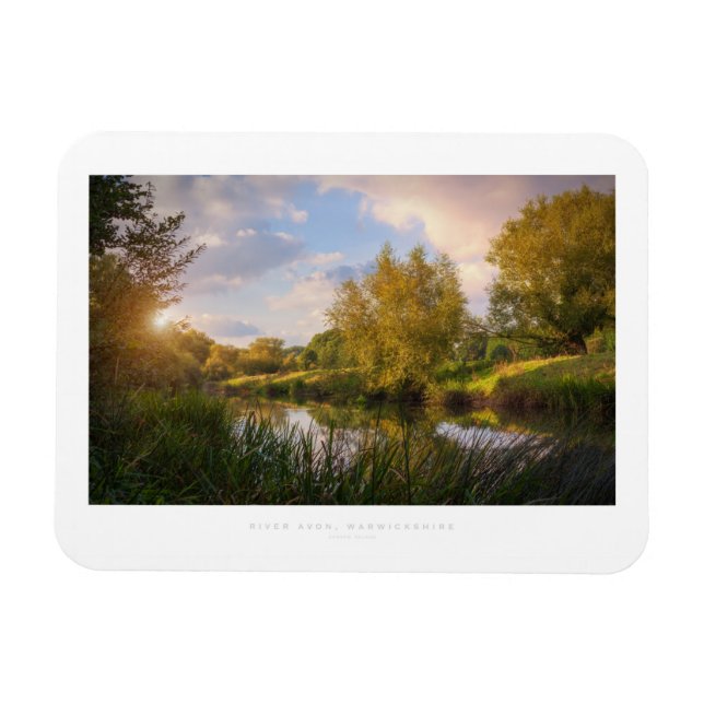 Fluss Avon, Warwickshire Magnet (Horizontal)