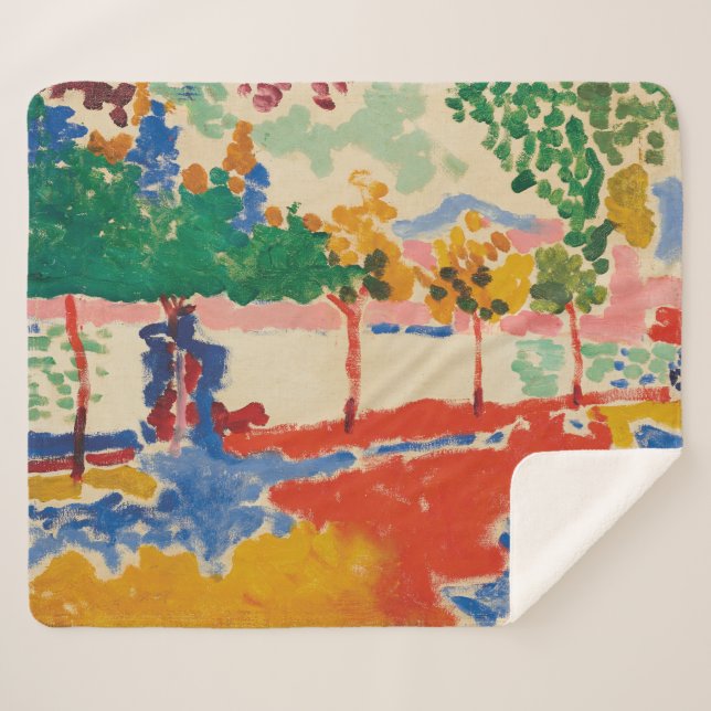 Fluss Banks | Andre Derain | Sherpadecke (Vorderseite (Horizontal))