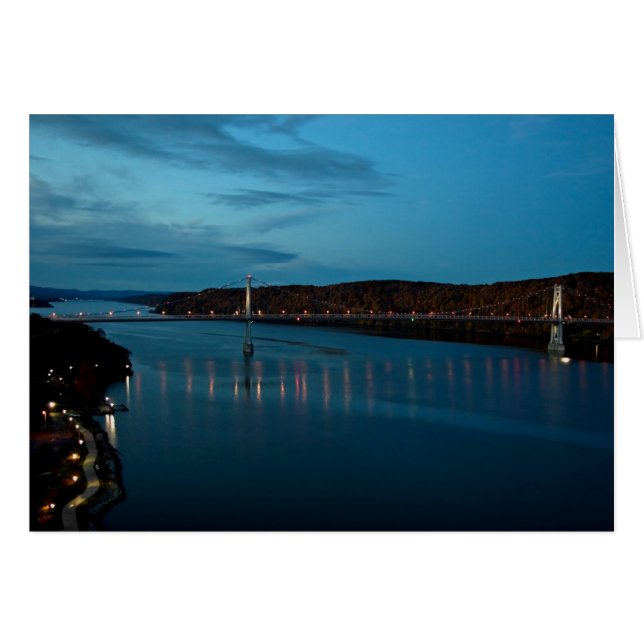 Fluss bei Nacht (Vorderseite (Horizontal))