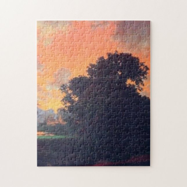 Fluss bei Scutney by Maxfield Parrish Puzzle (Vertikal)