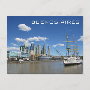 Fluss Buenos Aires Postkarte