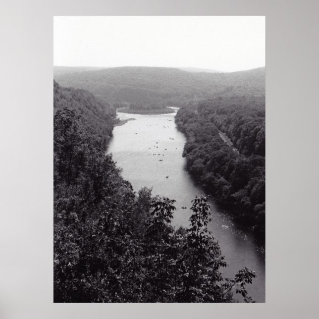 Fluss Circle Poster (Vorne)