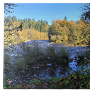 Fluss Clackamas, OR Fliese