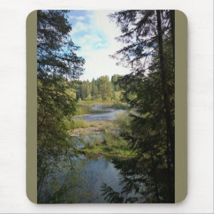 Fluss Clackamas, OR Mousepad