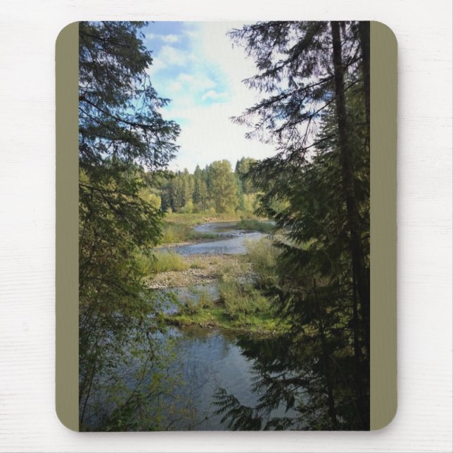 Fluss Clackamas, OR Mousepad (Vorne)