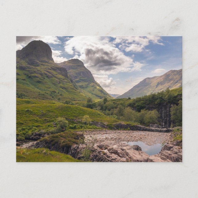 Fluss Coe Canyons Postkarte (Vorderseite)