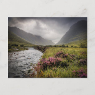 Fluss Coe Postkarte