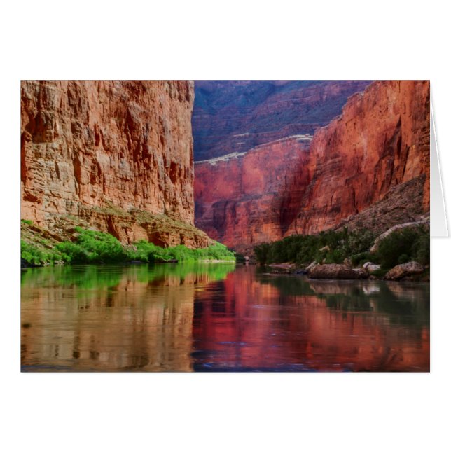 Fluss Colorado in Grand Canyon, AZ (Vorderseite (Horizontal))