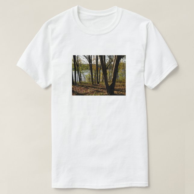 Fluss Connecticut T-Shirt (Design vorne)