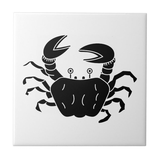 Fluss Crab Fliese (Vorderseite)