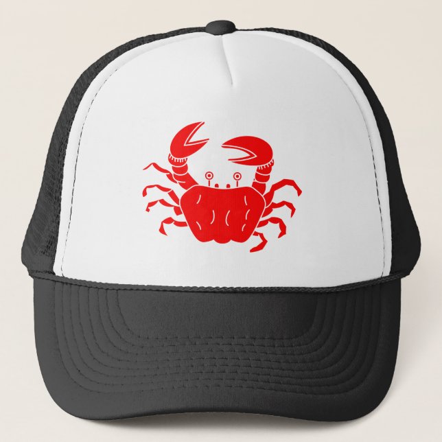 Fluss Crab Truckerkappe (Vorderseite)