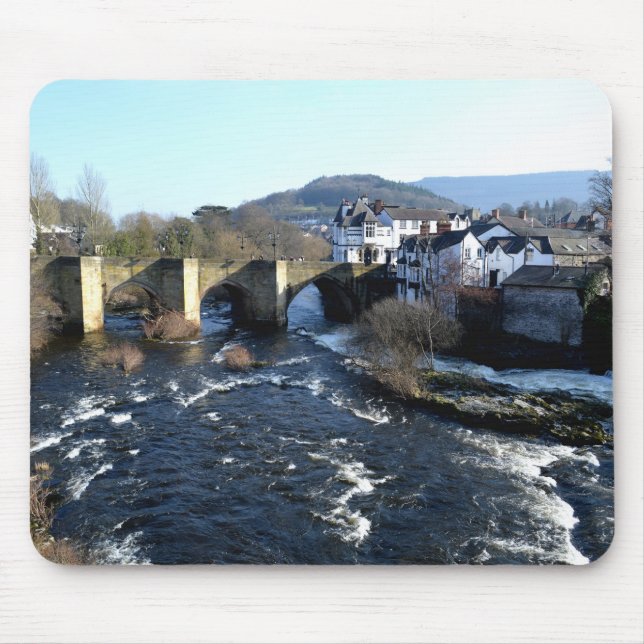 Fluss Dee bei Llangollen Mousepad (Vorne)