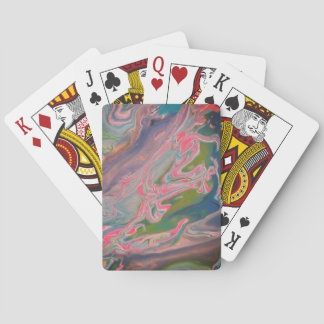 Fluss der Farben Fluss Farbe Kunst Spielkarten