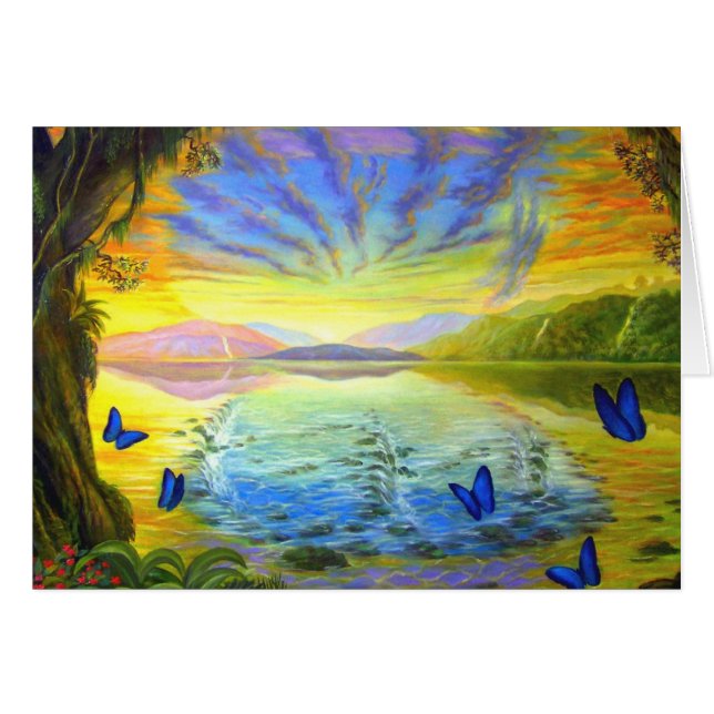 Fluss der Leben-Karte - Fluss 173 von Leben (Vorderseite (Horizontal))