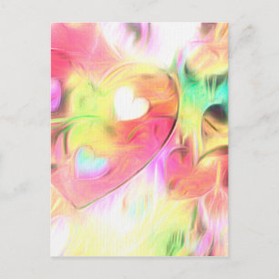 Fluss der Liebe Postkarte