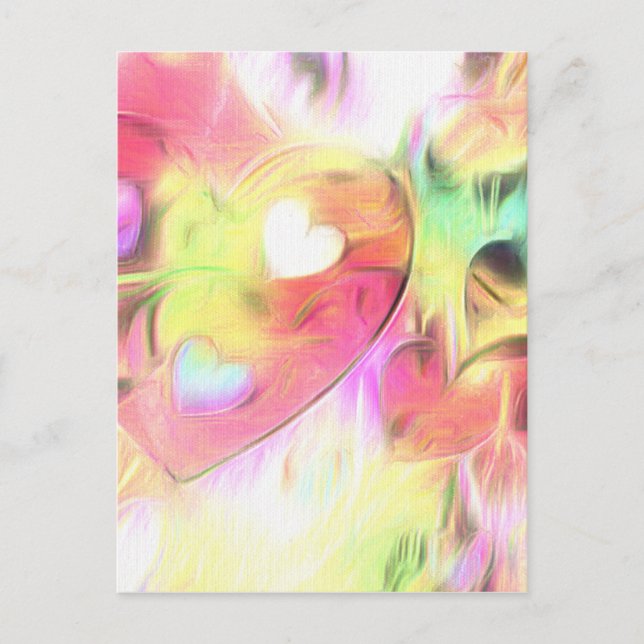 Fluss der Liebe Postkarte (Vorderseite)