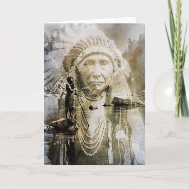 Fluss der Sorge Karte (Vorderseite)