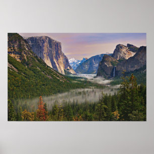 Fluss des Nebels Poster